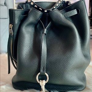 Rebeca Minkoff Black Black Leather Backpack